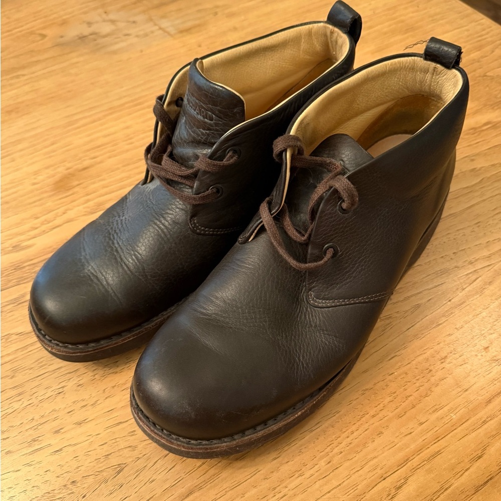 Samuel Hubbard Men's Black Leather Chukka Boots